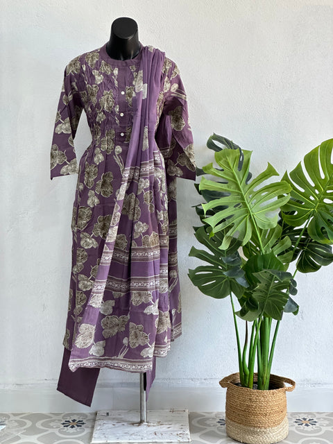 printed cotton readymade set