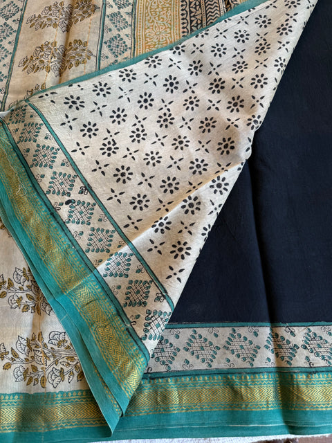 Maheswari border chanderi saree