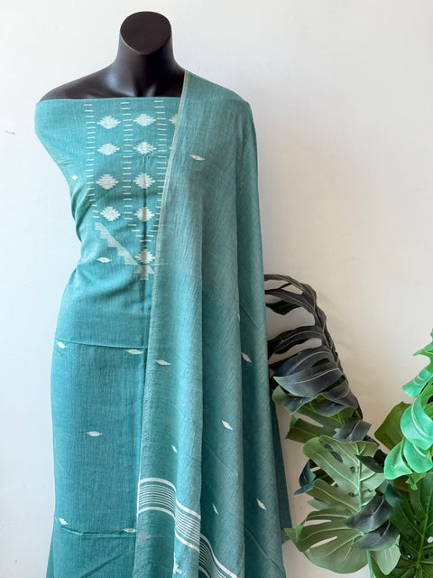 Jamdhani top and dupatta