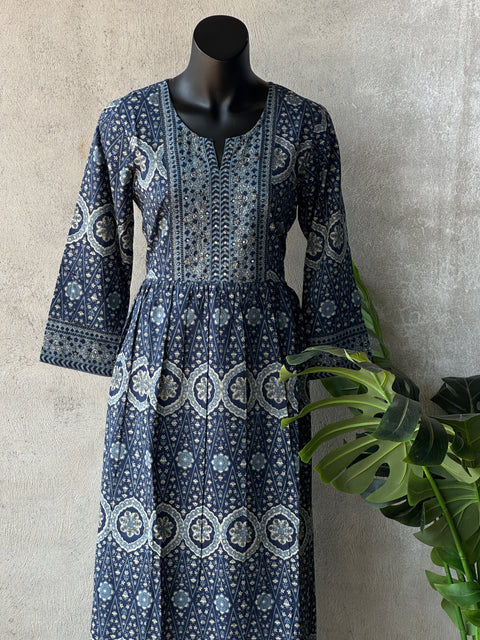 Size 38 - Printed pure cotton kurti