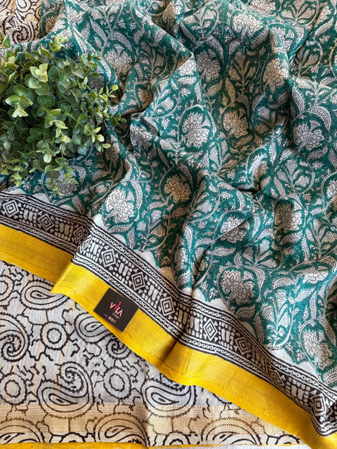 Maheswari border chanderi saree