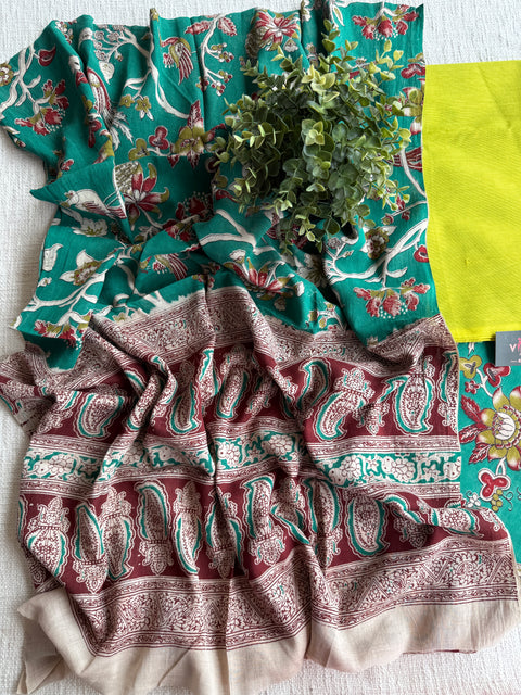 Kalamkari salwar suit material