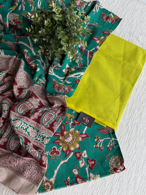 Kalamkari salwar suit material