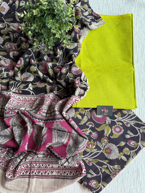 Kalamkari salwar suit material