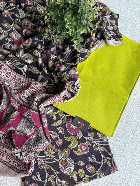 Kalamkari salwar suit material