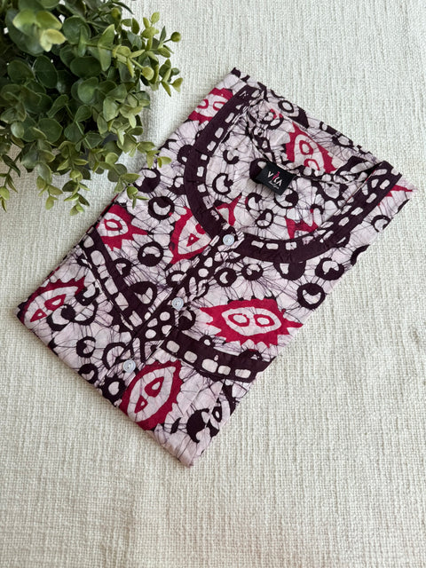 L size printed cotton Nighty
