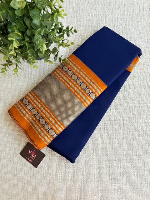 Pure handloom mercerized cotton saree