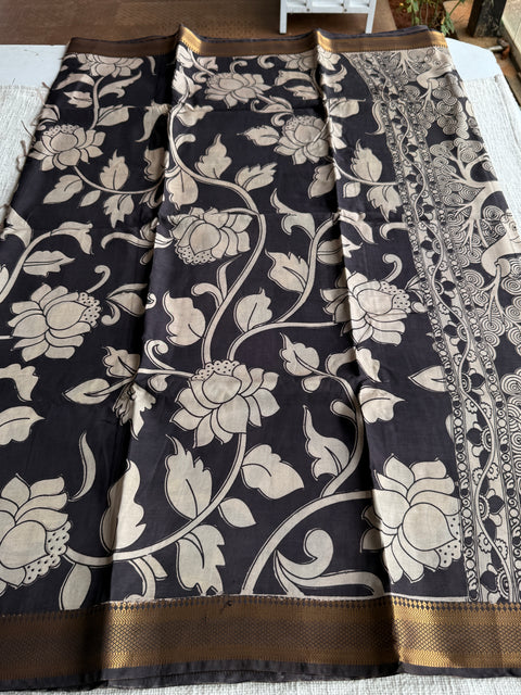 Kalamkari chennuri silk Saree