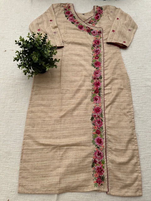 Hand Emb Vikhadi cotton kurti