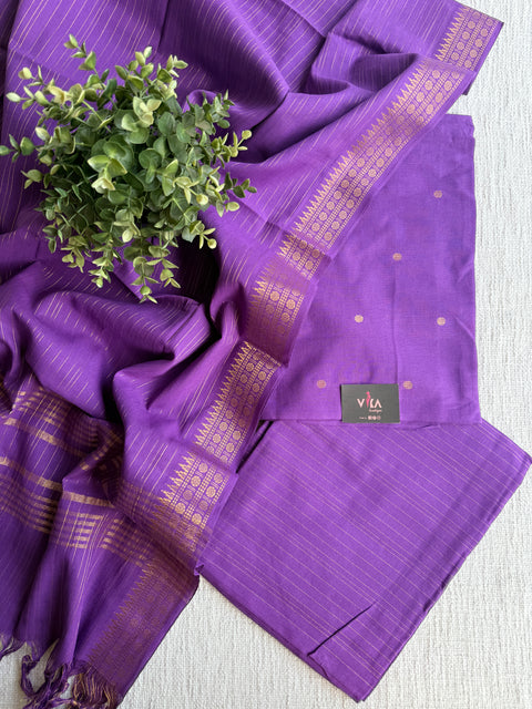 Handloom cotton salwar suit material