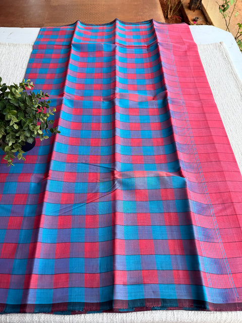 Handloom chettinad cotton saree