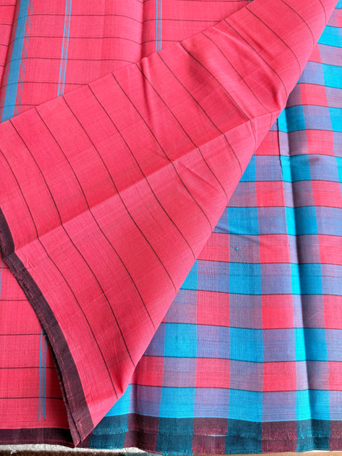 Handloom chettinad cotton saree
