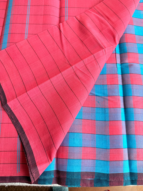 Handloom chettinad cotton saree