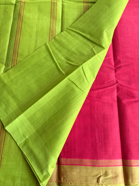 Handloom chettinad cotton saree