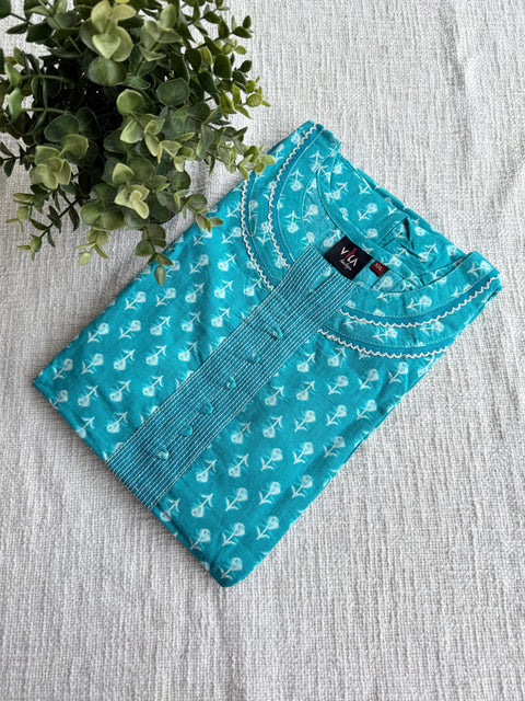 XXL size printed cotton Nighty