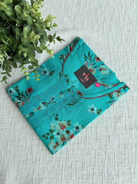 L and XL size 3/4th sleeves Alpine nighty