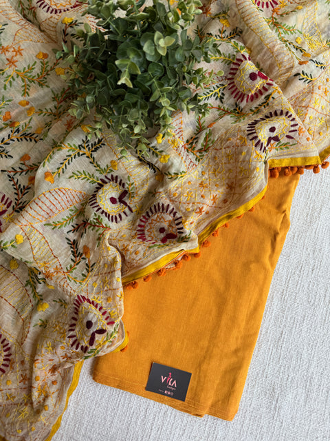 Phulkari Dupatta salwar suit material
