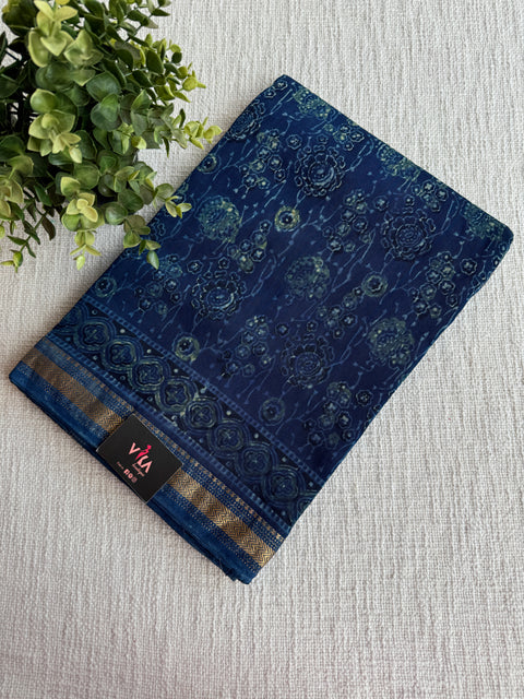 Maheswari border chanderi saree