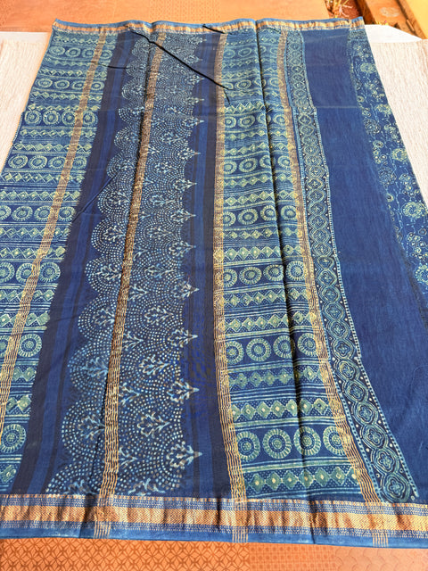 Maheswari border chanderi saree