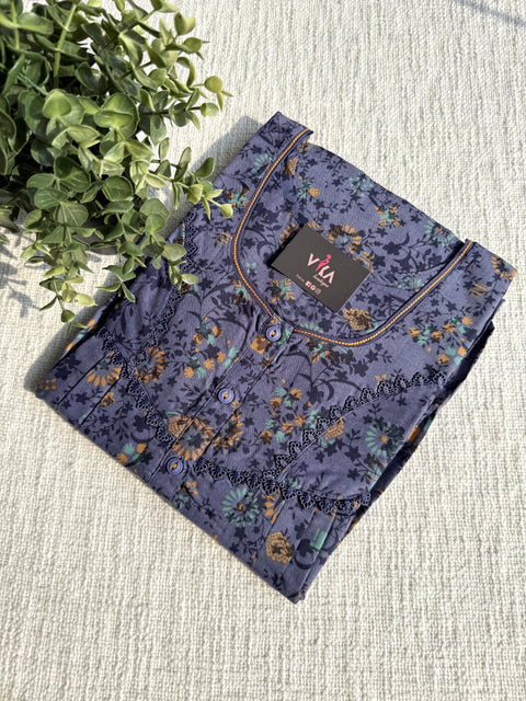 3XL size printed PV nighty