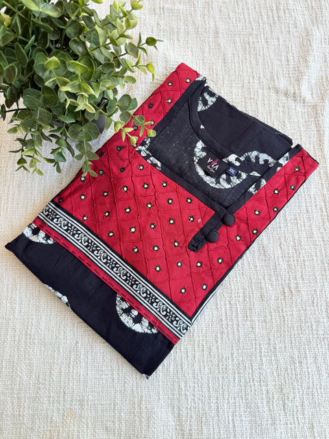 XXL size printed cotton Nighty