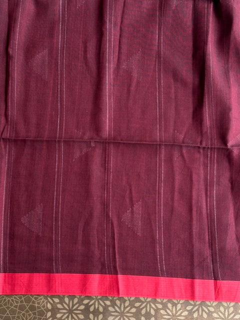 Bengal handloom pure cotton saree