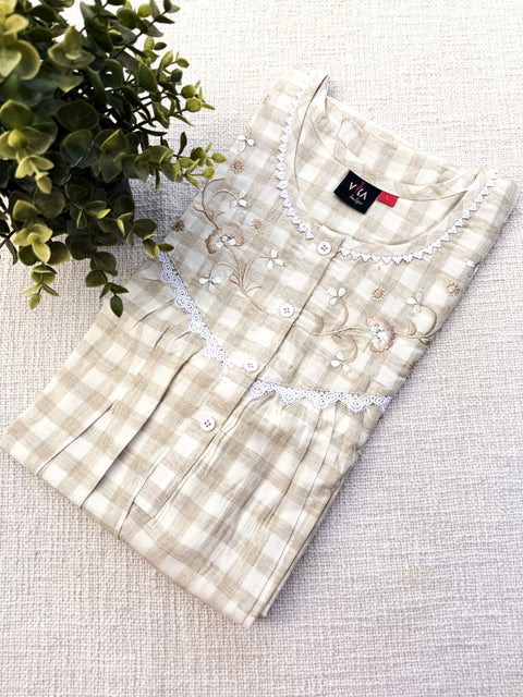 L and XL size Soft Tencel Modal Nighty