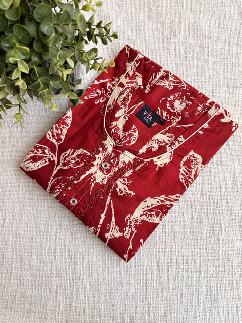 XL size printed cotton Nighty