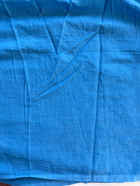 Hand emb 3D mul cotton saree