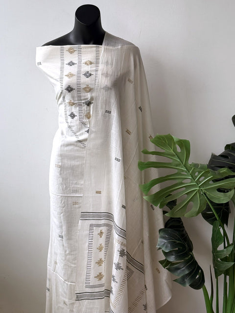 Jamdani top and dupatta