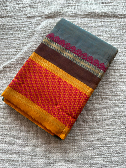 Handloom pure cotton saree