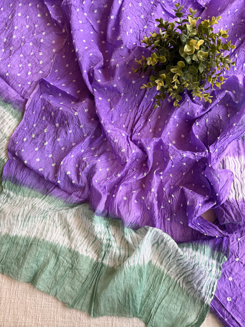 Bhandhej cotton salwar material