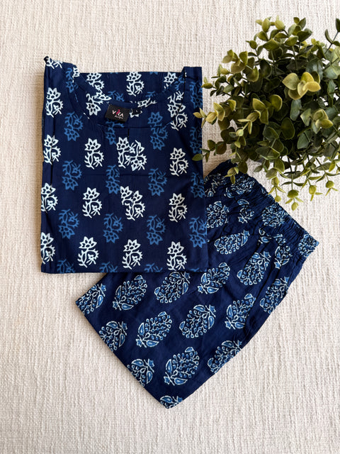L size printed Co-ord Night suit