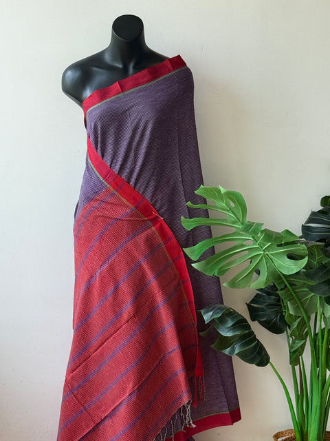 Handloom pure cotton saree