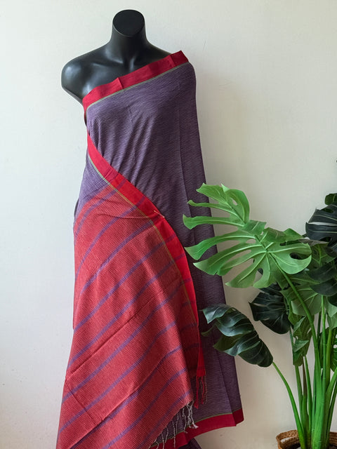 Handloom pure cotton saree