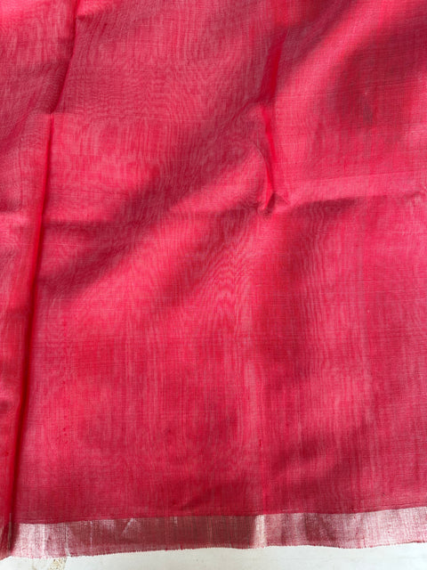 Jamdhani weaving organza saree