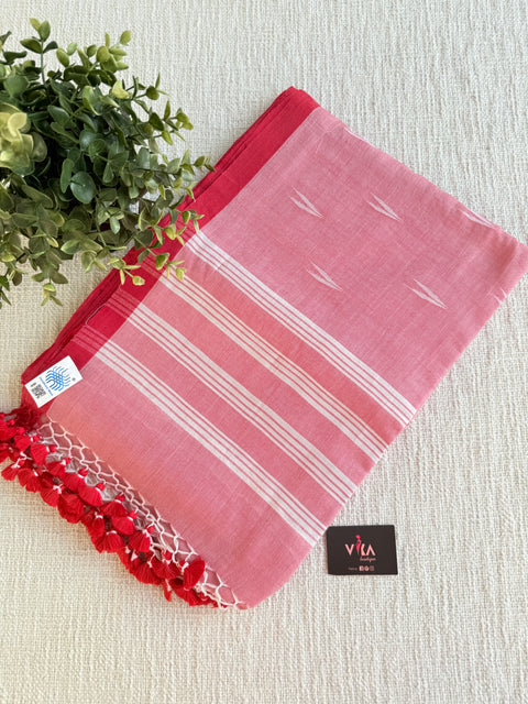 Bhutta weaving mul cotton saree