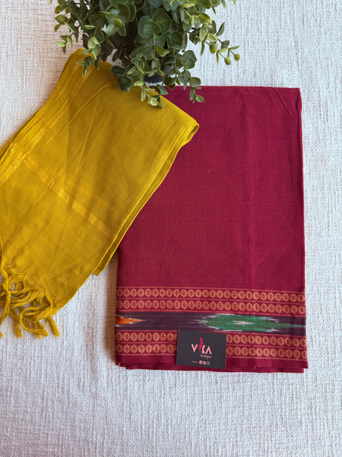 Jacquard Katki border suit sets