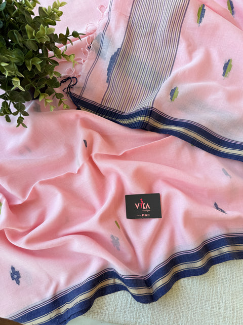 Parwa Bhutti mul cotton saree
