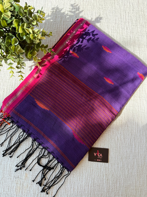 Parwa Bhutti mul cotton saree