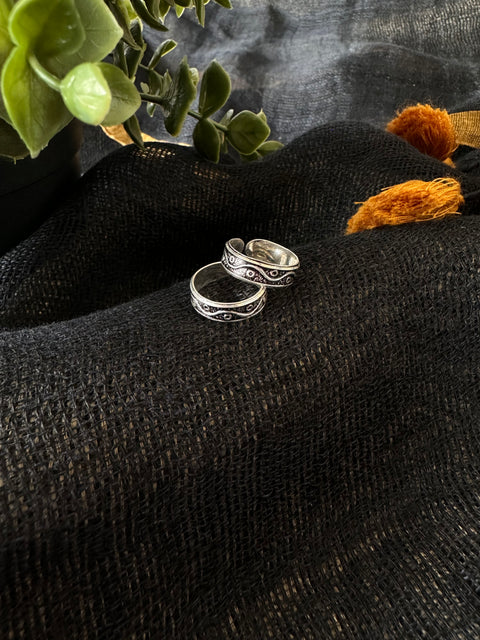 925 silver toe ring