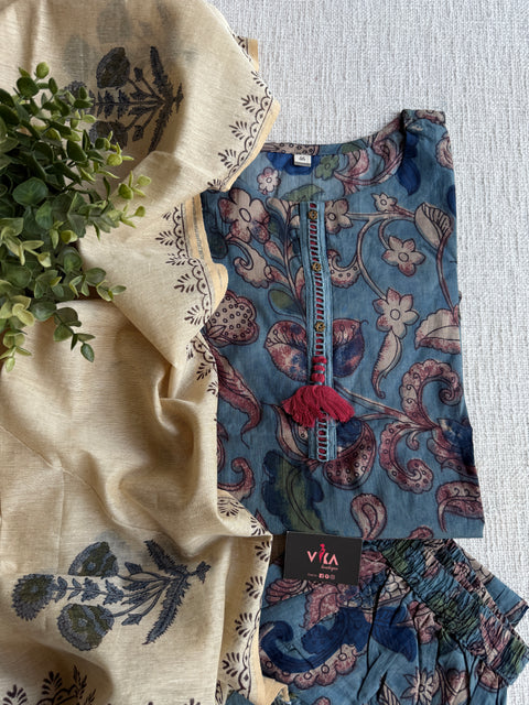 Kalamkari printed suit set