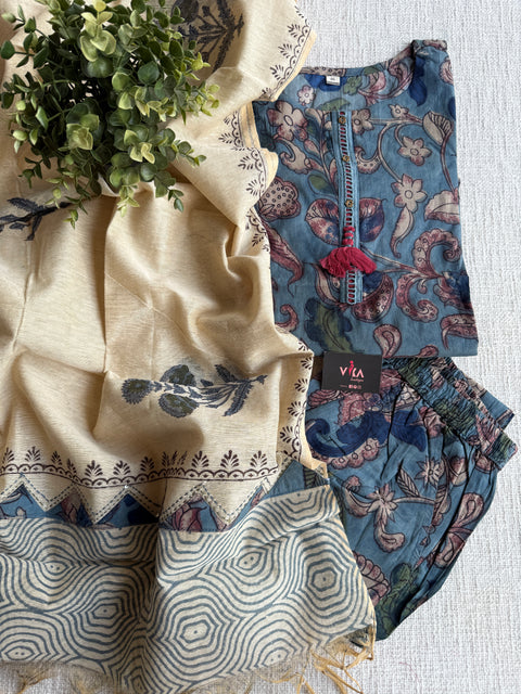 Kalamkari printed suit set