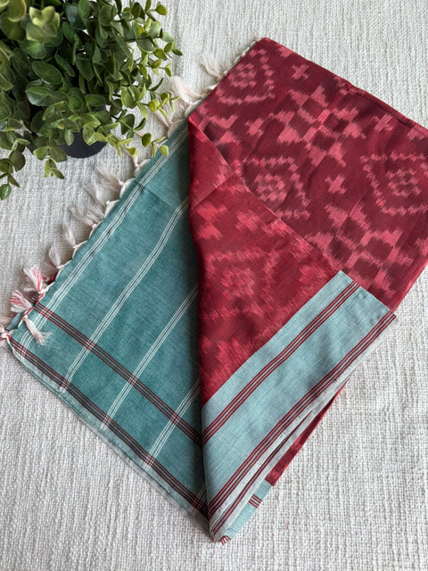 Telia Ikat cotton dupatta