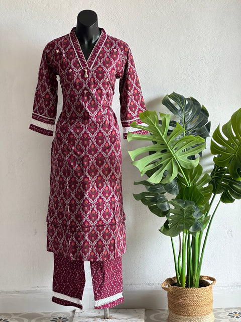 Printed kurta and pant