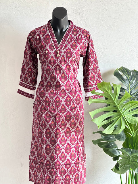 Printed kurta and pant