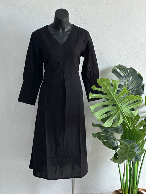 Black Formal wear kurti