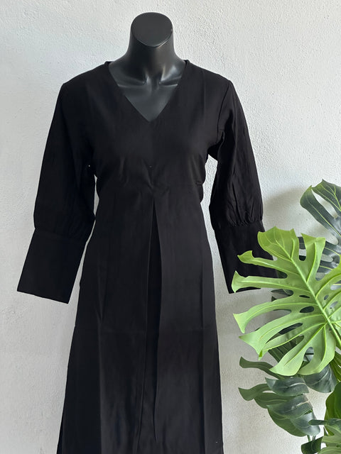 Black Formal wear kurti