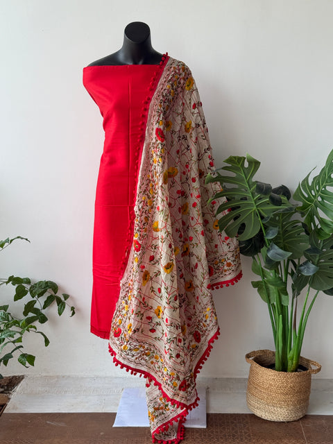 Phulkari Dupatta salwar suit material