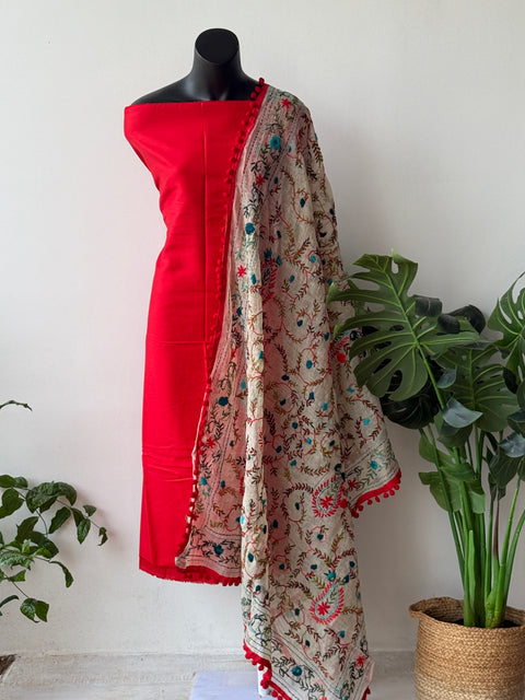 Phulkari Dupatta salwar suit material